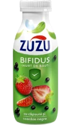 Zuzu Bifidus Iaurt de băut cu căpșuni și coacăze negre 320g