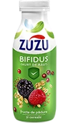 Zuzu Bifidus Iaurt de băut cu fructe de pădure și cereale 320g