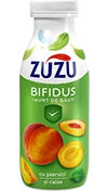Zuzu Bifidus Iaurt de băut cu piersici și caise 320g
