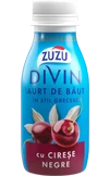Zuzu Divin Iaurt de băut cu cireșe negre 1,0% 250g