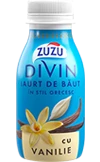 Zuzu Divin Iaurt de băut cu vanilie 1,0% 250g