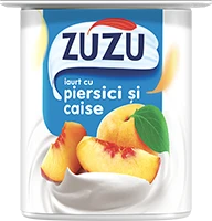 Zuzu Iaurt cu piersici și caise 125g
