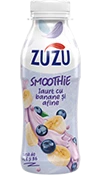 Zuzu Smoothie Iaurt de băut cu banane și afine 320g